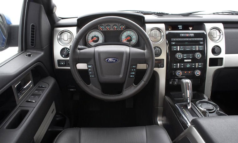 2009 Ford F150 Super Cab Cockpit Picture