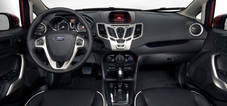 2011 Ford Fiesta Sedan Cockpit Picture
