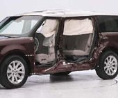 2010 Ford Flex IIHS Side Impact Crash Test Picture