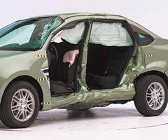 2009 Ford Focus IIHS Side Impact Crash Test Picture