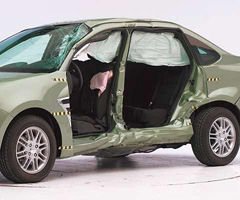 2010 Ford Focus IIHS Side Impact Crash Test Picture