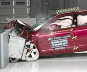 2011 Ford Fusion IIHS Frontal Impact Crash Test Picture