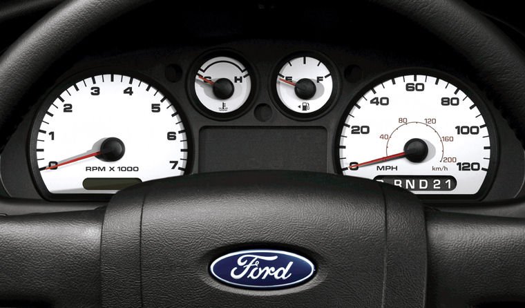 2010 Ford Ranger Gauges Picture