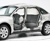 2008 Ford Taurus IIHS Side Impact Crash Test Picture