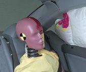 2008 Ford Taurus IIHS Side Impact Crash Test Picture