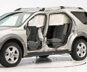 2008 Ford Taurus X IIHS Side Impact Crash Test Picture