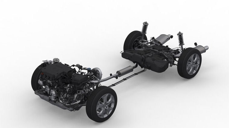 2011 Honda Accord Crosstour Drivetrain Picture