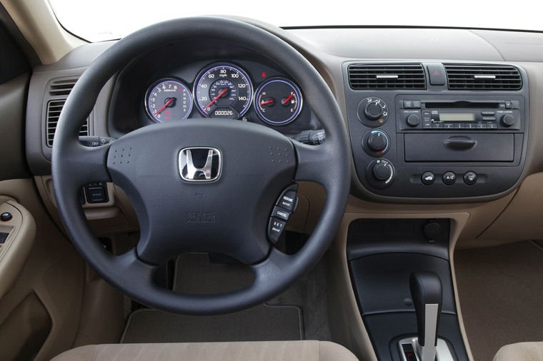 2005 Honda Civic Coupe Cockpit Picture