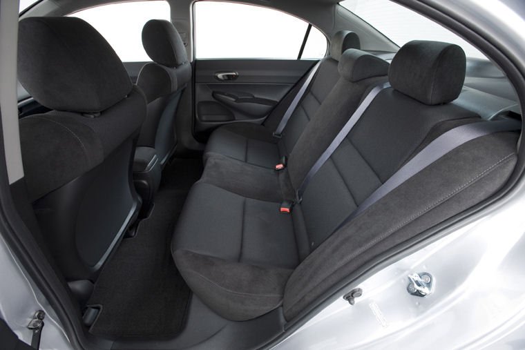 2009 Honda Civic LX-S Sedan Rear Seats Picture
