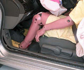 2009 Honda Civic IIHS Frontal Impact Crash Test Picture