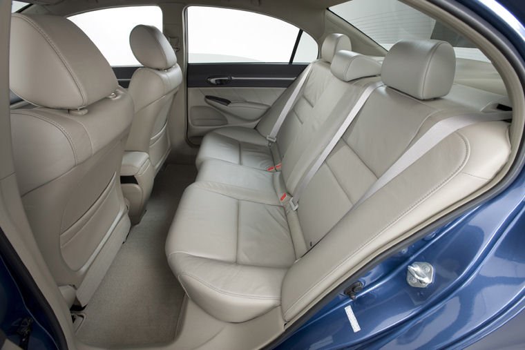 2011 Honda Civic Hybrid Rear Seats Picture