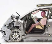 2007 Honda Fit IIHS Frontal Impact Crash Test Picture