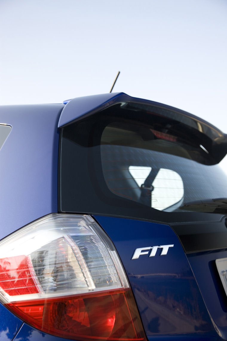2010 Honda Fit Sport Rear Spoiler Picture