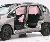 2011 Honda Fit IIHS Side Impact Crash Test Picture