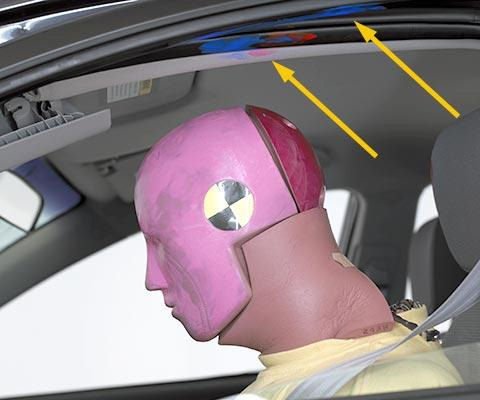 2010 Hyundai Accent IIHS Frontal Impact Crash Test Picture