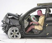 2010 Hyundai Accent IIHS Frontal Impact Crash Test Picture