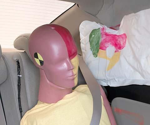 2009 Hyundai Elantra IIHS Side Impact Crash Test Picture 2009 Hyundai Elantra IIHS Side Impact Crash Test Picture