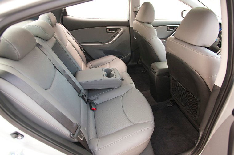 2011 Hyundai Elantra Rear Seats Picture