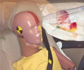 2011 Hyundai Elantra IIHS Side Impact Crash Test Picture