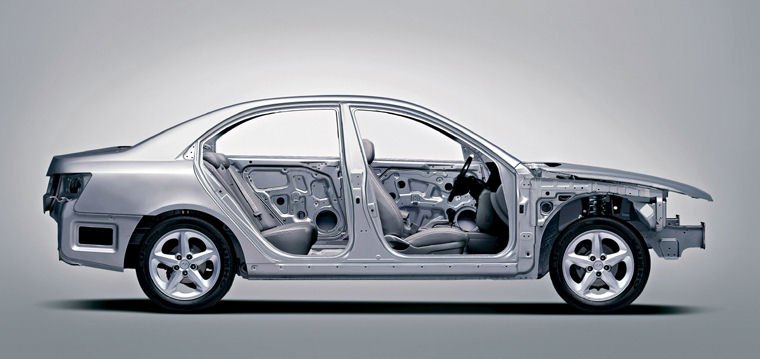 2008 Hyundai Sonata Chassis Picture