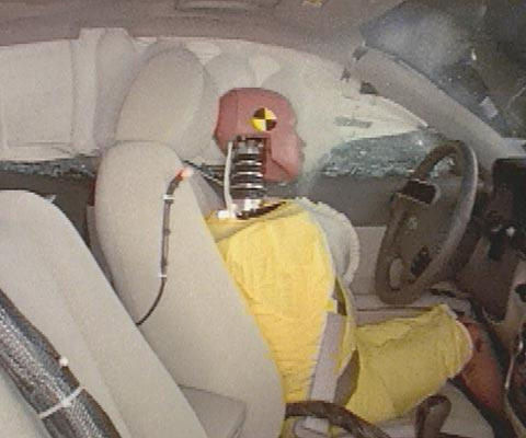 2009 Hyundai Sonata IIHS Side Impact Crash Test Picture