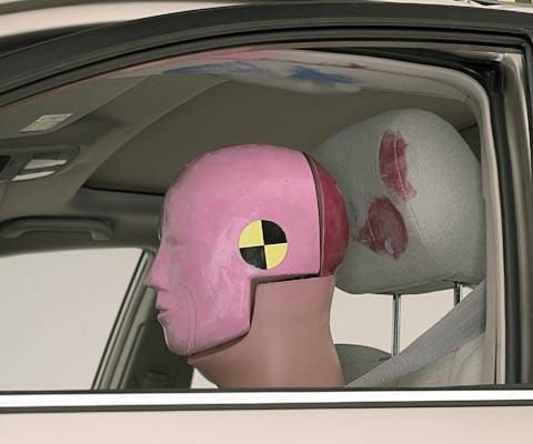 2010 Hyundai Sonata IIHS Frontal Impact Crash Test Picture