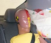 2011 Hyundai Sonata IIHS Side Impact Crash Test Picture