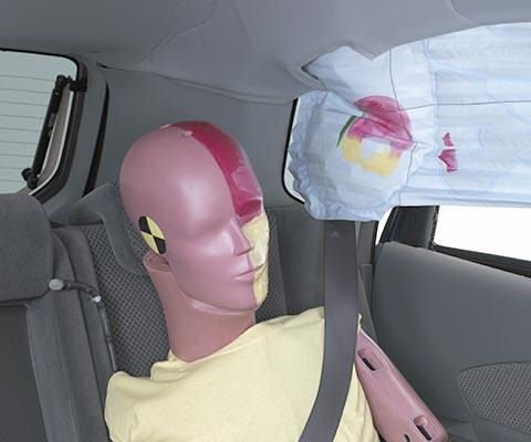 2008 Hyundai Tucson IIHS Side Impact Crash Test Picture 2008 Hyundai Tucson IIHS Side Impact Crash Test Picture