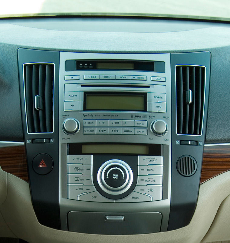 2008 Hyundai Veracruz Dashboard Picture