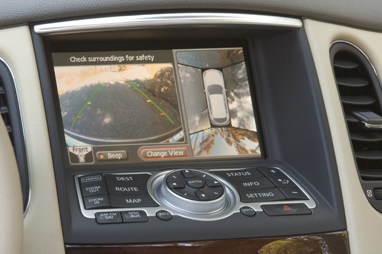 2009 Infiniti EX35 Rear View Screen Picture