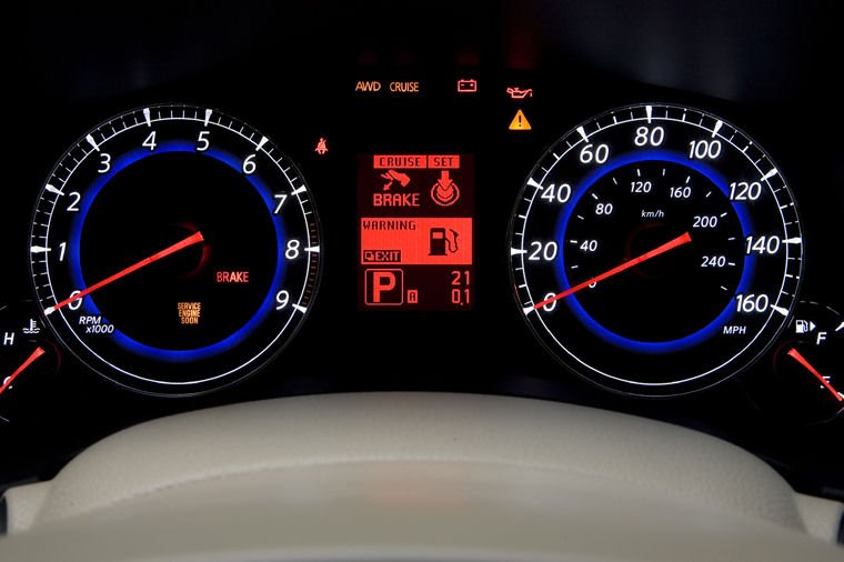 2009 Infiniti EX35 Gauges Picture