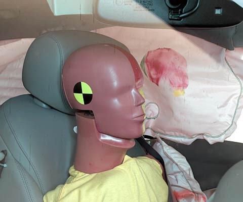 2011 Infiniti EX35 IIHS Side Impact Crash Test Picture 2011 Infiniti EX35 IIHS Side Impact Crash Test Picture