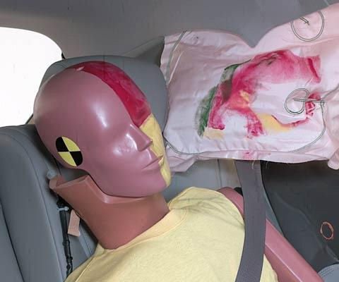 2011 Infiniti EX35 IIHS Side Impact Crash Test Picture 2011 Infiniti EX35 IIHS Side Impact Crash Test Picture