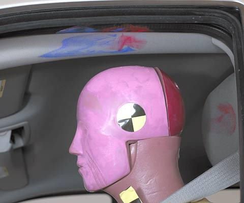 2009 Jeep Grand Cherokee IIHS Frontal Impact Crash Test Picture