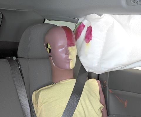 2009 Jeep Grand Cherokee IIHS Side Impact Crash Test Picture