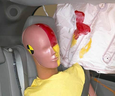 2011 Jeep Grand Cherokee IIHS Side Impact Crash Test Picture