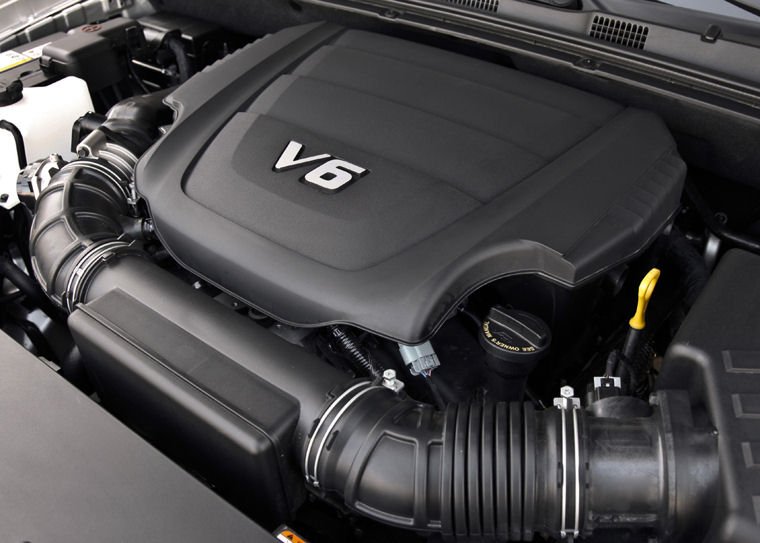 2009 Kia Borrego 3.8L V6 Engine Picture