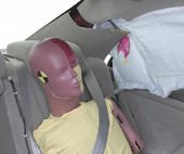 2008 Lexus ES 350 IIHS Side Impact Crash Test Picture