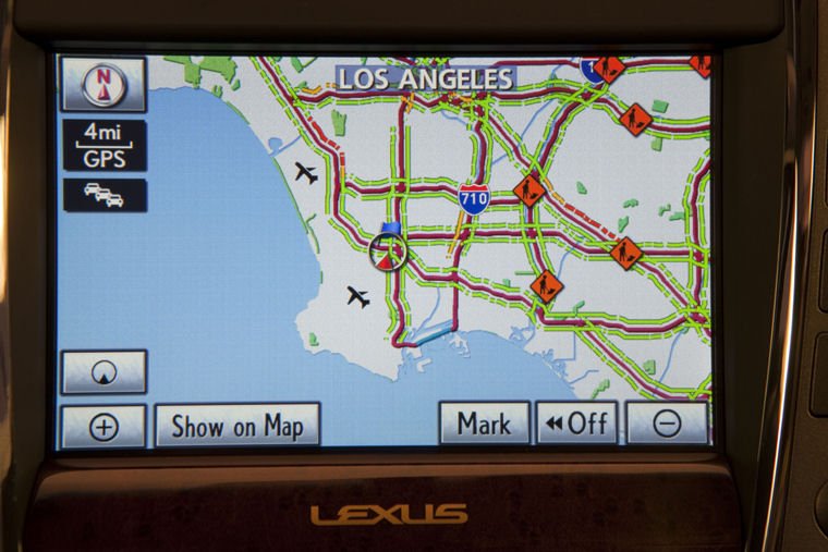2011 Lexus ES 350 Navigation Screen Picture
