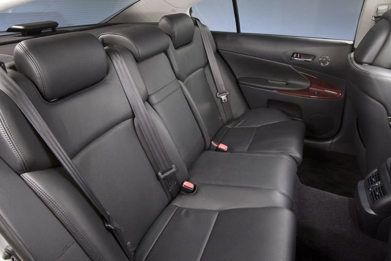 2009 Lexus GS 450h Rear Seats Picture