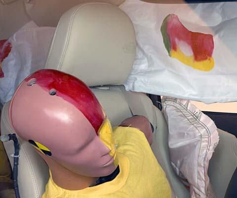 2010 Lexus HS 250h IIHS Side Impact Crash Test Picture 2010 Lexus HS 250h IIHS Side Impact Crash Test Picture