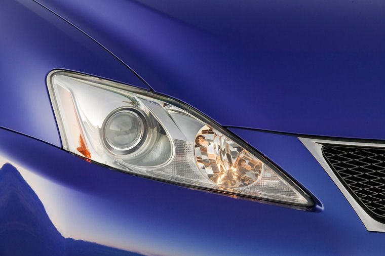 2008 Lexus IS-F Headlight Picture