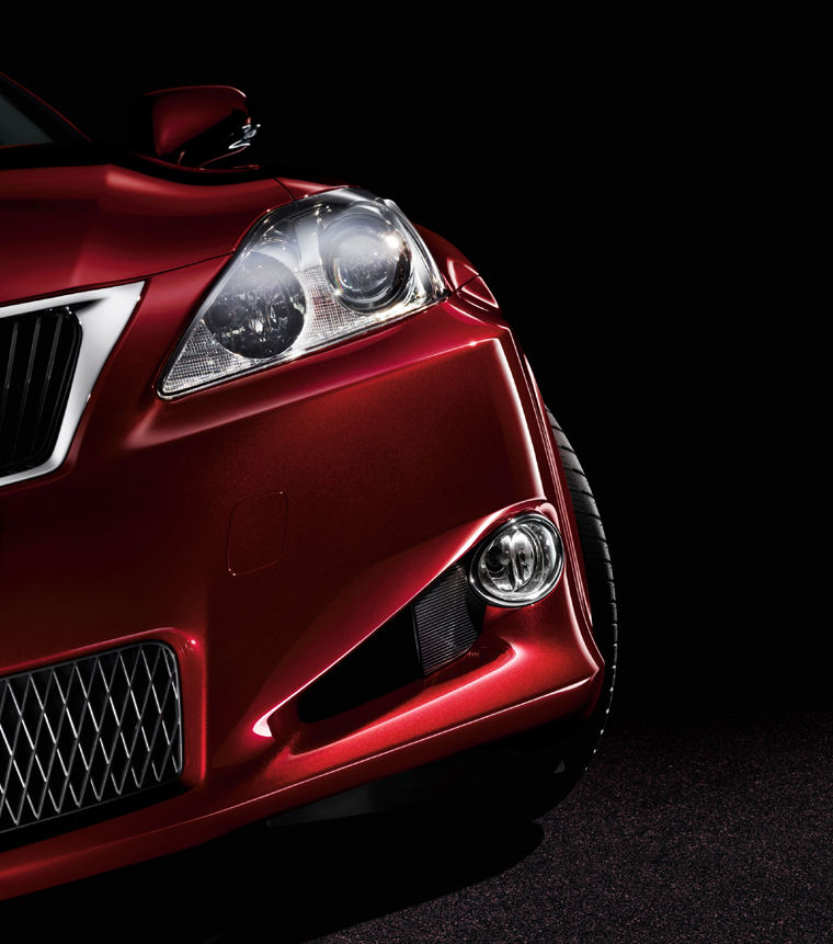2010 Lexus IS 250C Headlight Picture