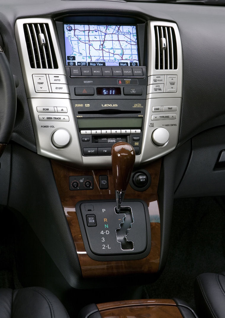 2009 Lexus RX 350 Center Stack Picture