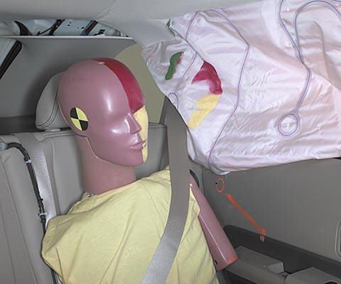 2009 Lincoln MKX IIHS Side Impact Crash Test Picture