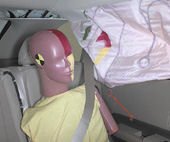 2011 Lincoln MKX IIHS Side Impact Crash Test Picture