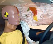 2011 Mazda 2 IIHS Side Impact Crash Test Picture