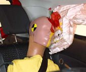 2011 Mazda 2 IIHS Side Impact Crash Test Picture