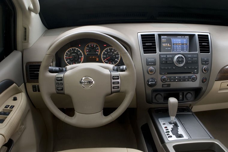 2009 Nissan Armada SE Cockpit Picture
