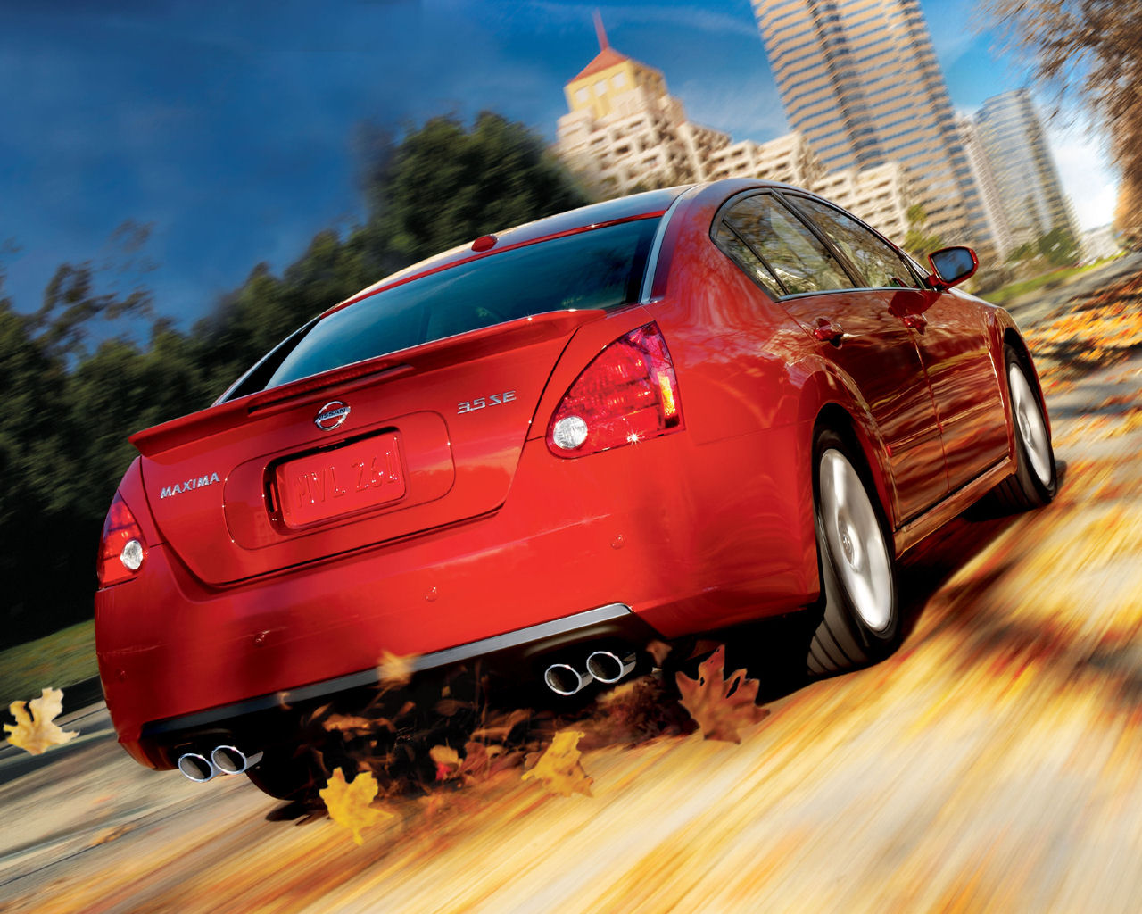 Nissan Maxima Desktop Wallpaper